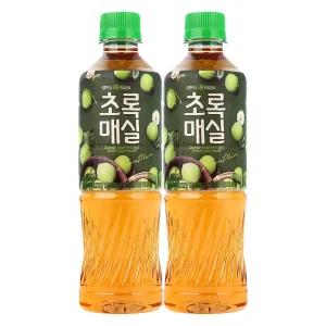 웅진 초록매실 500ml  x 24페트