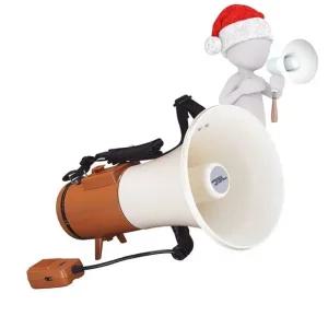 고품질 소방 메가폰 휴대용 미니 응원 행사 야유회 마이크 (WC85B9B)