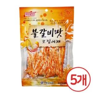 고품질 서울 불갈비맛 오징어채 32gx5봉지 (WC86DA7)