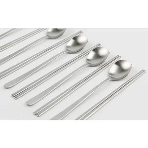 스텐레스 수저 세트 민자샤틴 10인용/젓가락/스텐/가정/수저세트/가정용/식당/급식/식당용/학교/숟가락