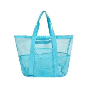 대형 메쉬 비치백 그물가방 해변가방 여름가방