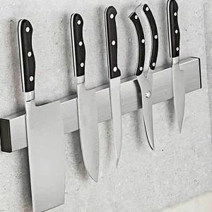 올스텐 자석 칼 걸이 풀스텐자석칼걸이 마그네틱바