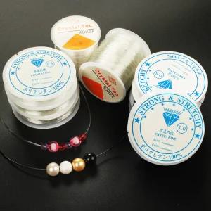 우레탄줄 늘어나는줄 낚시줄 목걸이 팔찌 발찌 만들기 재료