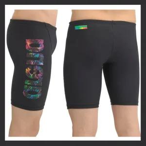 강습 고급수영복 브랜드 일본 수입아레나 스네이크 마블BK02 남자 5부 탄탄이