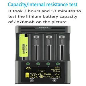 LiitoKala Lii-600 3.7V 리튬 이온 18650 1.2V Ni MH AA 3.2V/3.65V LiFePO4 충전식 스마트 수리 LED