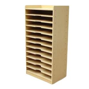 지류 수납장 도화지 정리함 학원 나무무늬 서류