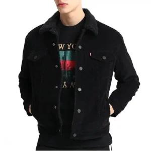 리바이스 코듀로이 트러커 재킷 셰르파 양털 LM8RC530