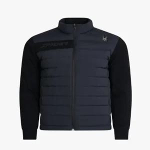 스파이더 남성 하이브리드 경량 다운 자켓 B1 SPKWCNDJ201M BLK
