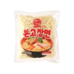 본고장 본고장면 200g/우동/사리/중화면/우동면/업소용/요리면/가게/면사리/가정/중국면/중식면/간편면