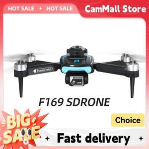 F169 Quadcopter 드론 8K 전문 카메라 4K HD 사진 듀얼 모터 장애물 회피 반환 아이 선물 장난감
