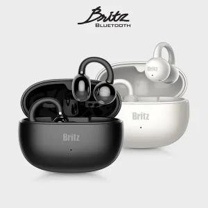 [브리츠]BZ-Clip7 오픈형 무선 이어폰 귀찌 귀걸이형 이어폰 운동 스포츠 런닝 러닝 이어폰(화이트)