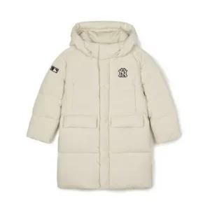 M MLB키즈패딩 GQC 7ADJB0346-50CRD 베이직 스포티브 구스 롱패딩 뉴욕양키스