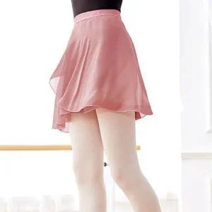 모던 클래식 여성 커버업 폴발레 소프트 랩 스커트 무용치마