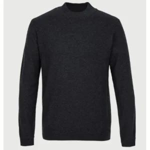 [대구백화점] [트레몰로]남성 솔리드 반폴라 니트(BH3Z9131-B)