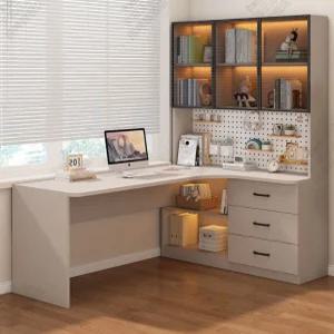 ㄱ자 책상 코너 멀티 작업대 서재 기억자 데스크 컴퓨터