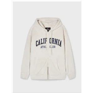 갤러리아 시그니처 퍼플리스 패치 후드 집업(WHMZF4V23U)