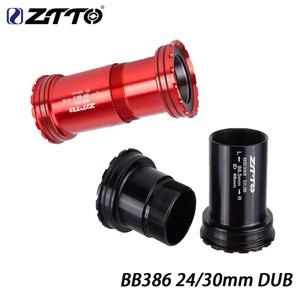 ZTTO BB386 자전거 바텀 브래킷 나사형 잠금 프레스핏 BB 68/73/86.5mm 46mm 프레임용 EVO 24mm 30mm 28.99