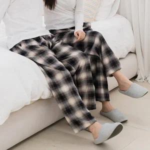 [BFL][BFL] 체크라인 털 본딩 주머니 팬츠 5종 택1