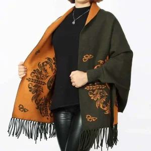 베이직 코디 가디건숄머플러 여성볼레로가디건