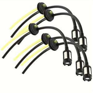 전기 톱 잔디 예초기 트리머 연료 탱크 필터용 오일 파이프 범용 호스 세트당 5 개