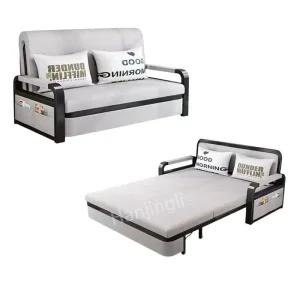 패브릭 소파베드 쇼파 탈착식 가능한 멀티 세탁 다기능 접이식 원룸 수납형 침대 스폰지