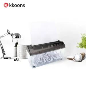 수동 A4 서류 분쇄기 미니 사무용 파쇄기 플라스틱 가정용 세단기 세절기