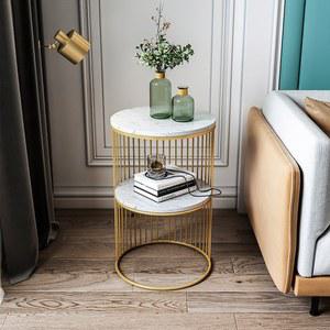 북유럽 미니 티테이블 대리석 철면검정색 사이드테이블 30x30x높이55 골드 프레임 협탁 검정색