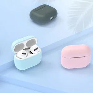 실리콘 에어팟 프로 1세대 2세대 케이스 공용 심플한케이스 단단한케이스