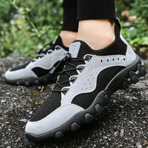 남성 트레킹화 경량 등산화 남자 남성 아웃도어화 방수 스포츠화 캐주얼화 워킹화 다용도 미끄럼 데일리