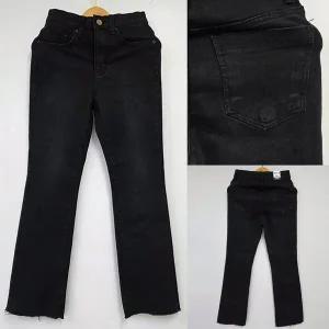 [하프클럽/] 테이밍스판부츠컷블랙진 LOU025M510 빅사이즈