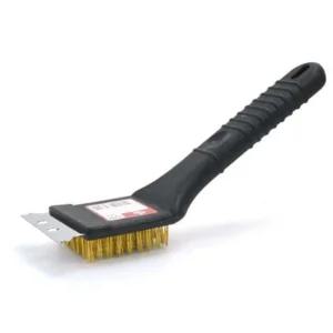 바닥청소 녹슨곳 불판세척 철브러쉬 일체형 핸드 칼헤라 쇠솔 녹제거 실외 핸디형