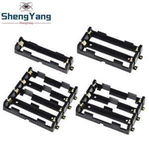 TZT DIY 배터리 거치대 박스 보관 케이스 청동 핀 컨테이너 보조배터리 1x2x3x4x18650 시리즈  직