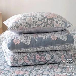 극세사 이불패드세트 마리 SS Q 핑크 블루 그레이