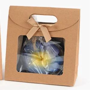 호아 투명창 크라프트 선물백 기프트백