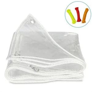 투명 방풍 비닐 두꺼운 천막 가림막 다용도 방풍 비닐 단열 방수 하우스 산업용 농업용 캠핑 식물 옥상 정