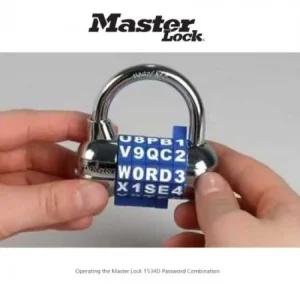 마스터락 1534D 넘버 열쇠 색상 랜덤비밀번호자물쇠 다이얼 키자물쇠 고리