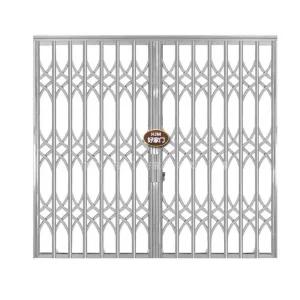 자바라 대문 베란다 창고 설치 홀딩도어 울타리 창