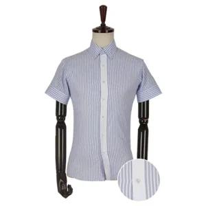 무지 와이셔츠 신상셔츠 스트라이프 반팔 캐쥬얼