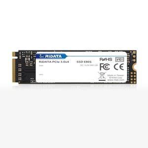 Ridata E801 1TB NVMe M.2 PCIe Gen3x4 2280 SSD 내장 솔리드 스테이트 드라이브 3D NAND 읽기 최대 2200MB/s 쓰기 1800MB/s