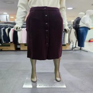 시슬리/애플아울렛/단추 포인트 니트 스커트 SAKS32461