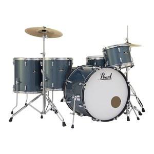 하드웨어 및 심벌즈가 포함된 펄 로드쇼 5피스 컴플리트 록 키트 드럼 세트(RS525WFC/C703)