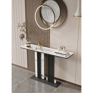 대리석 콘솔 거실 복도 엔틱 A 현관 테이블 협탁 100x30x80 골드 장식장