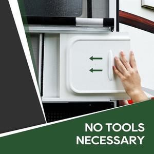 -RV 스크린 도어 교체 호환  용 슬라이드 스톱이  12