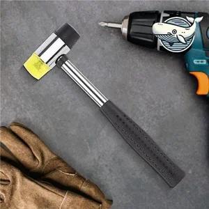 고품질 경량 소형 다용도 손망치 미니 검사용 손도구 고무망치 우레탄망치 무진동망치 빠루망치 WFGRIWS