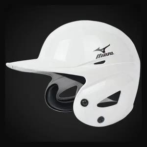 [미즈노]미즈노 야구 베이스볼 양귀 헬맷 1DJHH11101WT [흰] D2501
