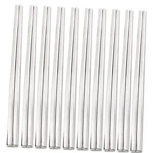 업소용 젓가락 민자 심플 가정용 스텐 젓가락 10벌 식탁 주방 평젓가락 개별 식기 캠핑