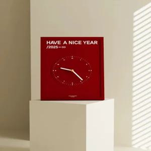 모던 새해 북유럽 벽시계 거실 인테리어 무소음 호랑이해  예술 현관