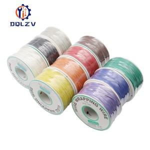 30AWG 와이어 포장 주석 도금 구리 솔리드 PVC 절연 단일 가닥 케이블 Ok 전기 PCB 플라잉 점퍼