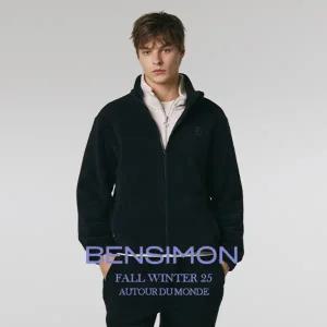 25FW 벤시몽 남성 스트레치 플리스 셋업