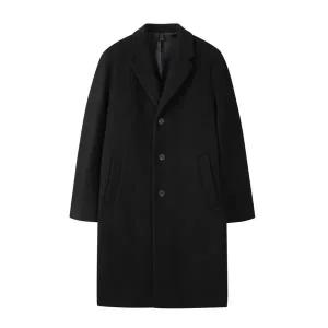 [커스텀멜로우](신세계 사우스시티)오버핏 체스터필드 코트 (C9CAW24SY601BKX)